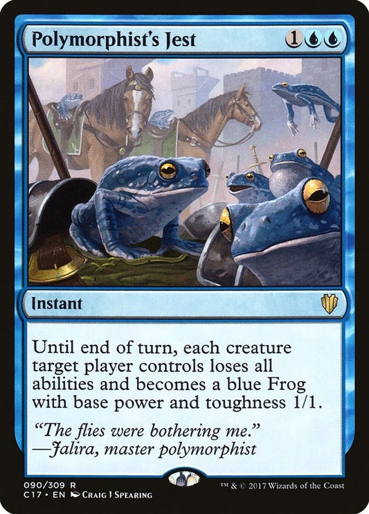 Image for Polymorphist's Jest (90) (Commander 2017) - Magic: The Gathering
