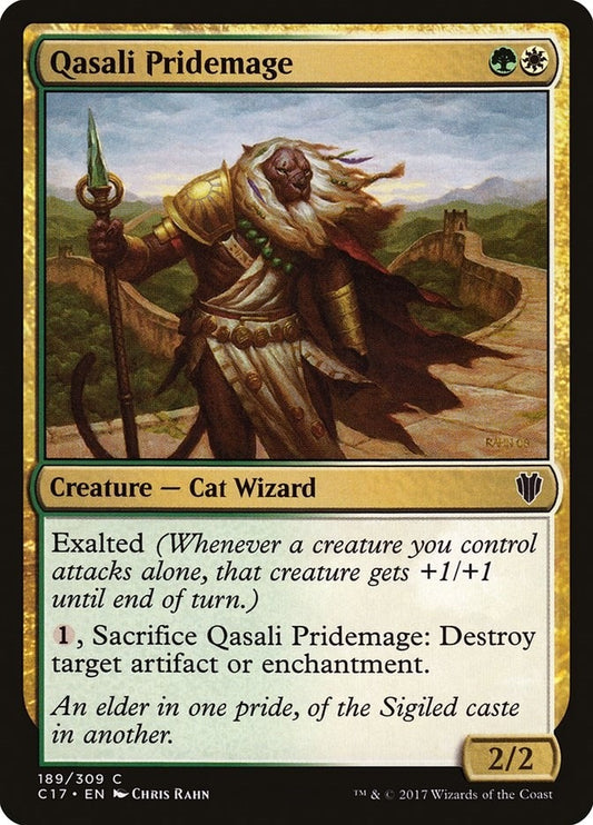 Image for Qasali Pridemage (189) (Commander 2017) - Magic: The Gathering