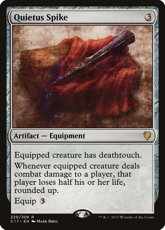 Image for Quietus Spike (220) (Commander 2017) - Magic: The Gathering