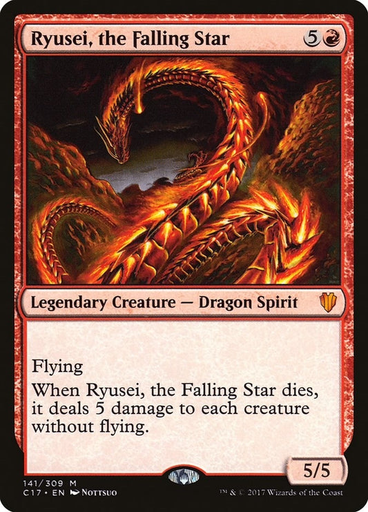 Image for Ryusei, the Falling Star (141) (Commander 2017) - Magic: The Gathering