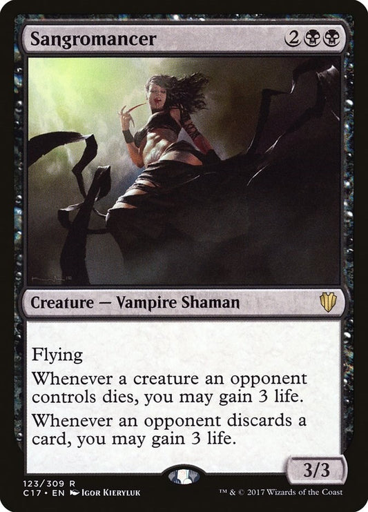 Image for Sangromancer (123) (Commander 2017) - Magic: The Gathering