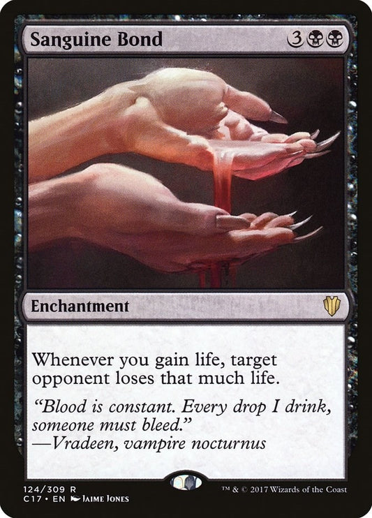 Image for Sanguine Bond (124) (Commander 2017) - Magic: The Gathering