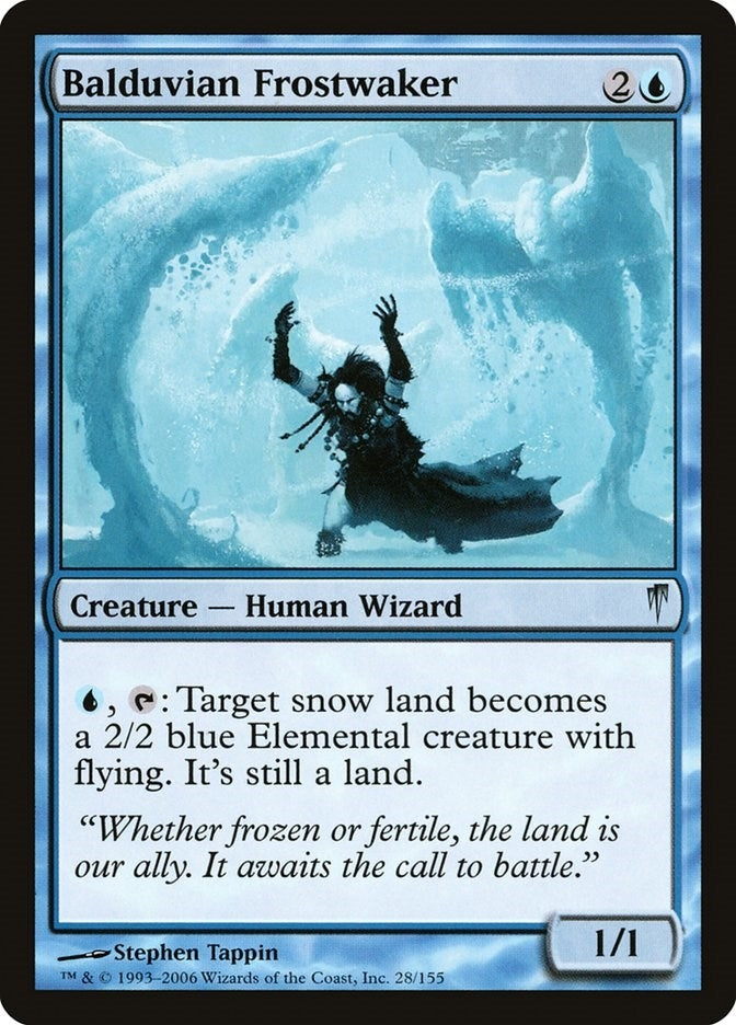 Image for Balduvian Frostwaker (28) (Coldsnap) - Magic: The Gathering