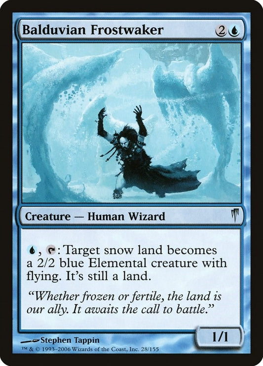 Image for Balduvian Frostwaker (28) (Coldsnap) - Magic: The Gathering