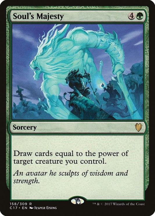 Image for Soul's Majesty (158) (Commander 2017) - Magic: The Gathering