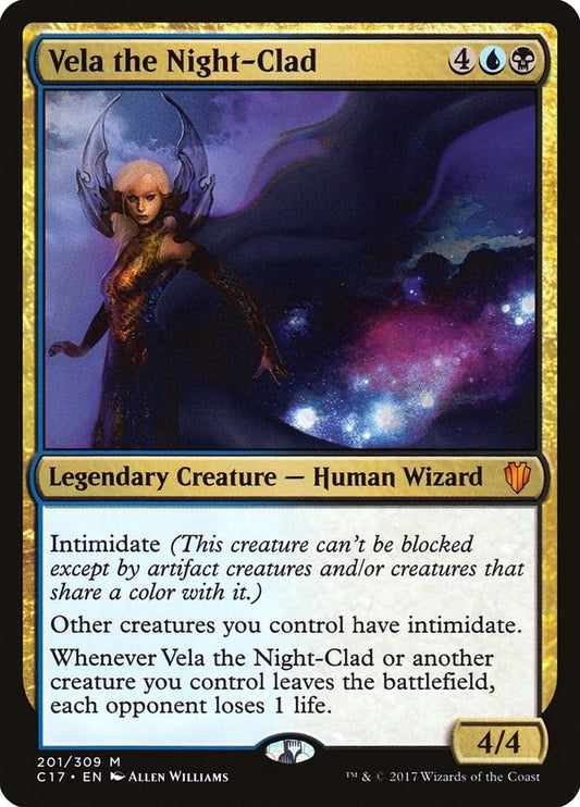 Image for Vela the Night-Clad (201) (Commander 2017) - Magic: The Gathering