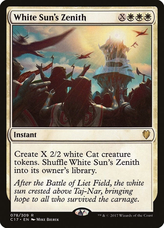 Image for White Sun's Zenith (78) (Commander 2017) - Magic: The Gathering