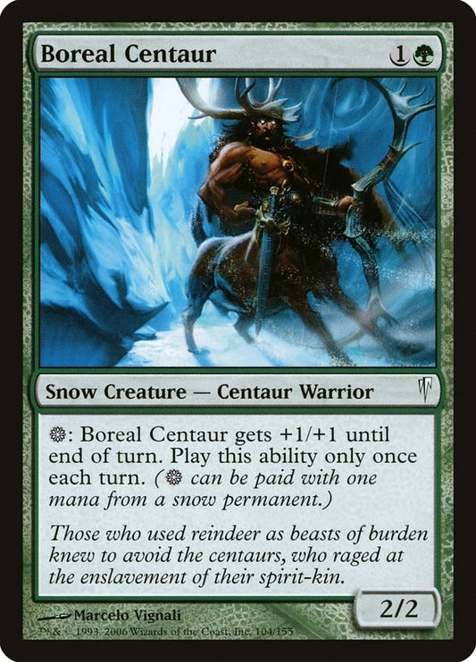Image for Boreal Centaur (104) (Coldsnap) - Magic: The Gathering