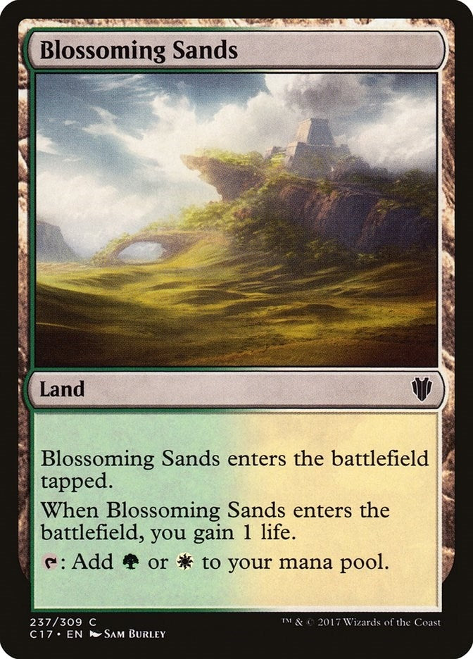 Image for Blossoming Sands (237) (Commander 2017) - Magic: The Gathering