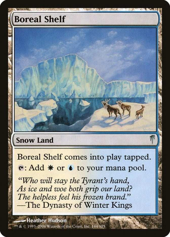 Image for Boreal Shelf (144) (Coldsnap) - Magic: The Gathering