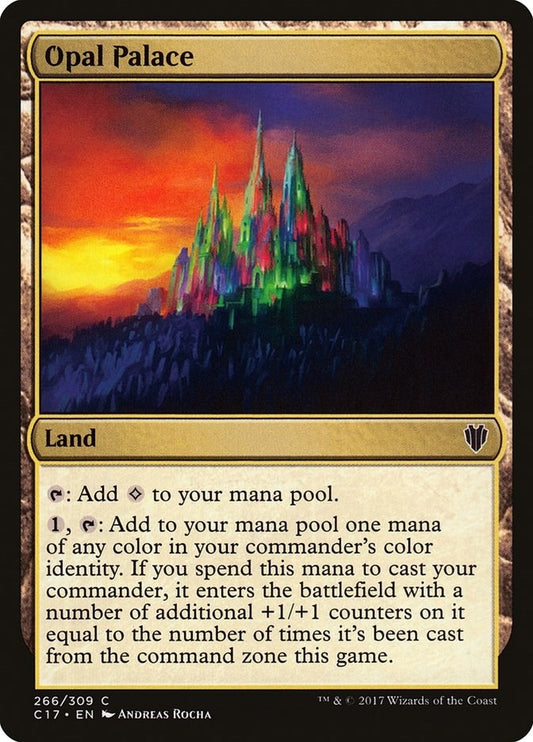 Image for Opal Palace (266) (Commander 2017) - Magic: The Gathering