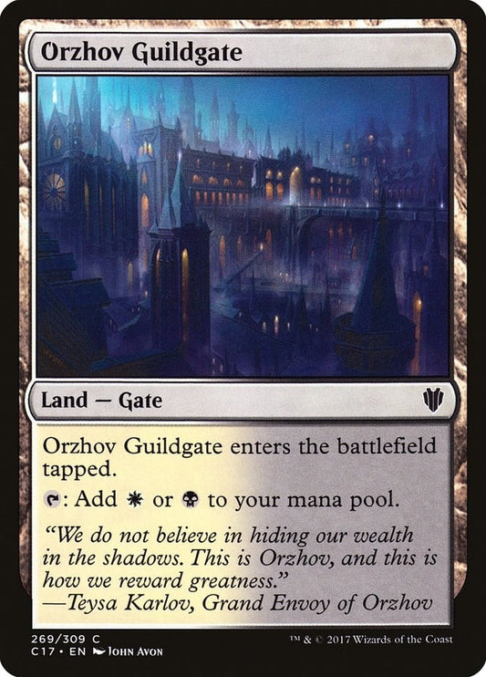 Image for Orzhov Guildgate (269) (Commander 2017) - Magic: The Gathering