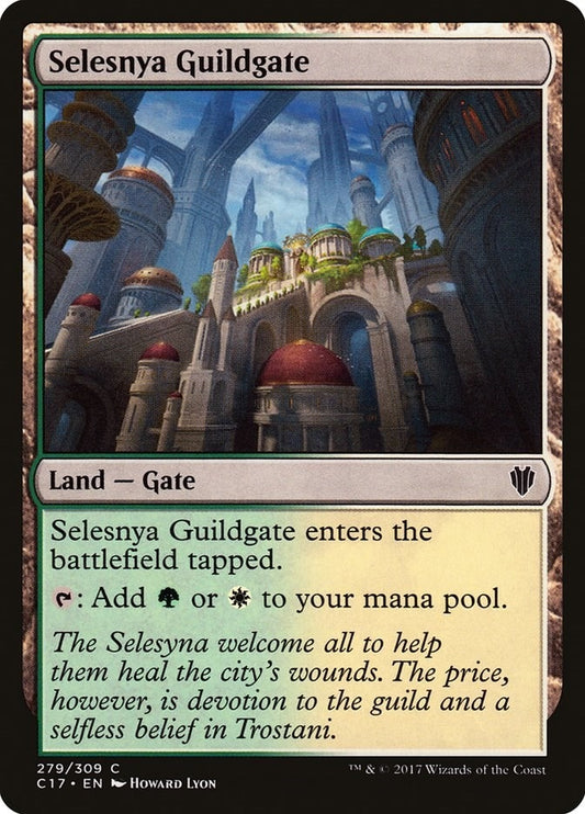 Image for Selesnya Guildgate (279) (Commander 2017) - Magic: The Gathering