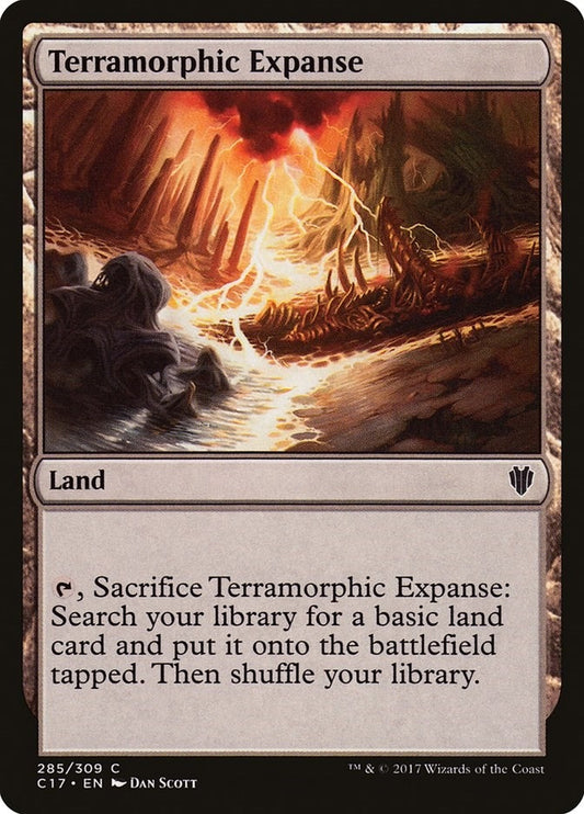 Image for Terramorphic Expanse (285) (Commander 2017) - Magic: The Gathering