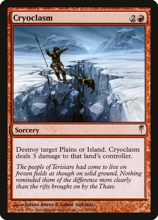 Image for Cryoclasm (79) (Coldsnap) - Magic: The Gathering
