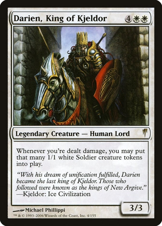 Image for Darien, King of Kjeldor (4) (Coldsnap) - Magic: The Gathering