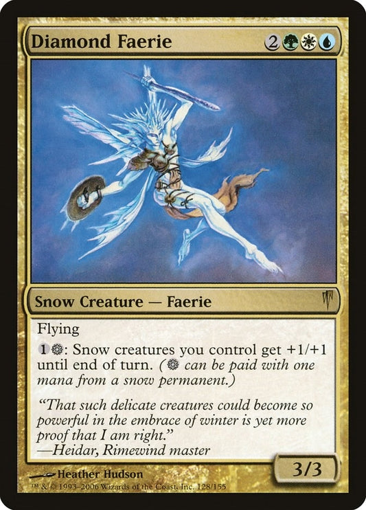 Image for Diamond Faerie (128) (Coldsnap) - Magic: The Gathering