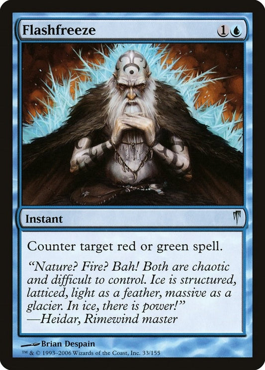 Image for Flashfreeze (33) (Coldsnap) - Magic: The Gathering