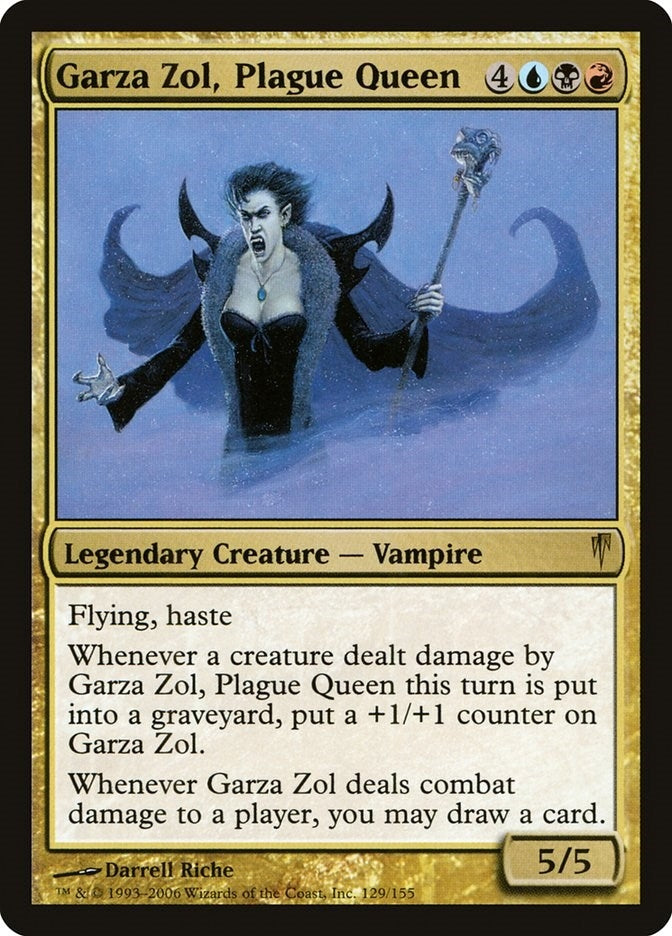 Image for Garza Zol, Plague Queen (129) (Coldsnap) - Magic: The Gathering