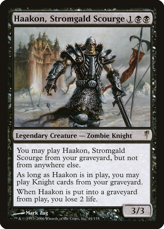 Image for Haakon, Stromgald Scourge (61) (Coldsnap) - Magic: The Gathering