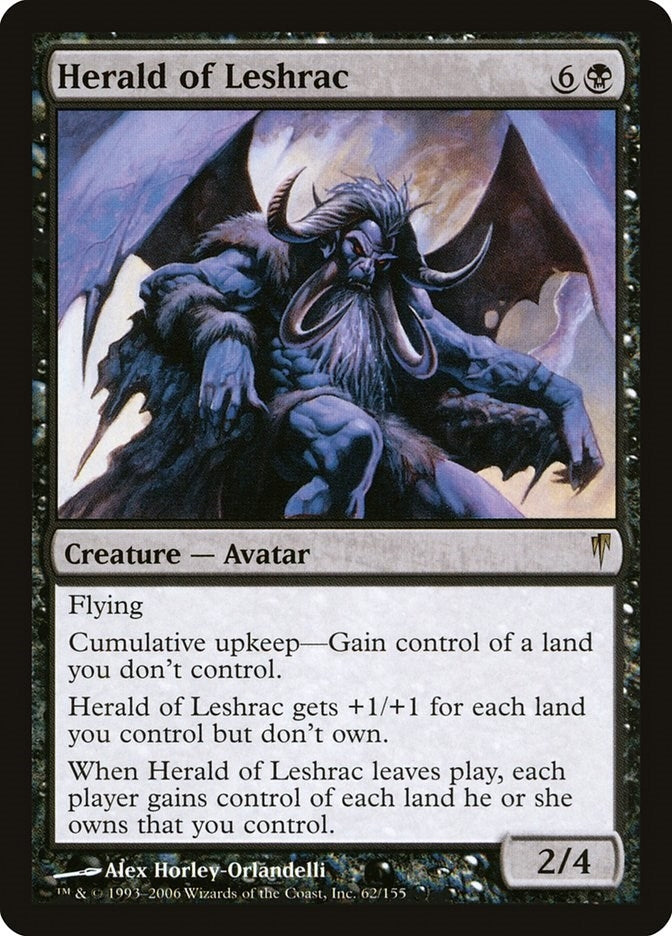 Image for Herald of Leshrac (62) (Coldsnap) - Magic: The Gathering