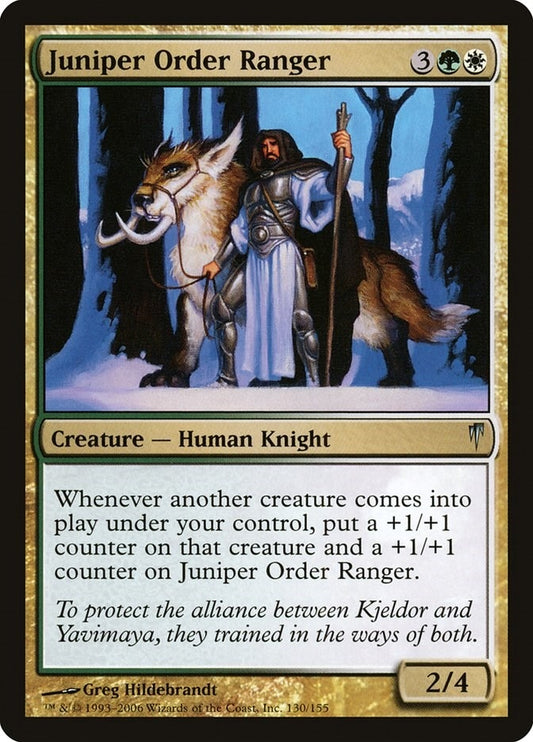 Image for Juniper Order Ranger (130) (Coldsnap) - Magic: The Gathering