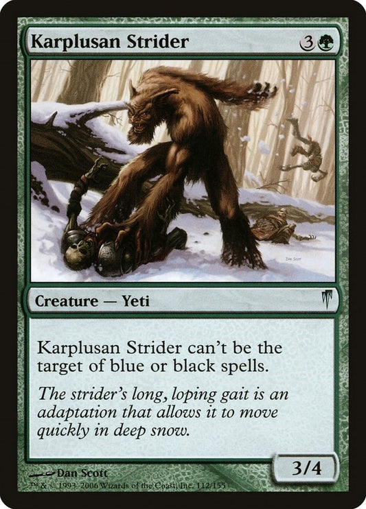 Image for Karplusan Strider (112) (Coldsnap) - Magic: The Gathering