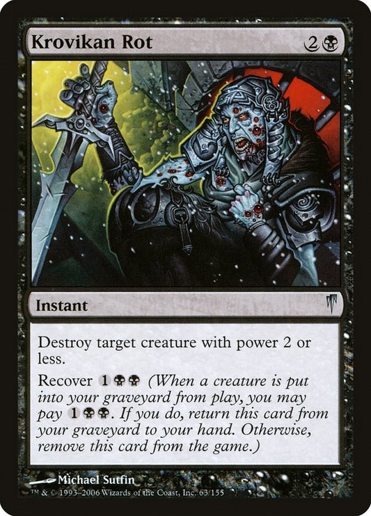 Image for Krovikan Rot (63) (Coldsnap) - Magic: The Gathering