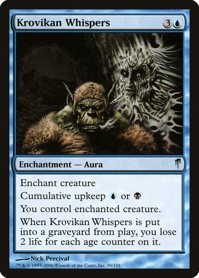 Image for Krovikan Whispers (39) (Coldsnap) - Magic: The Gathering
