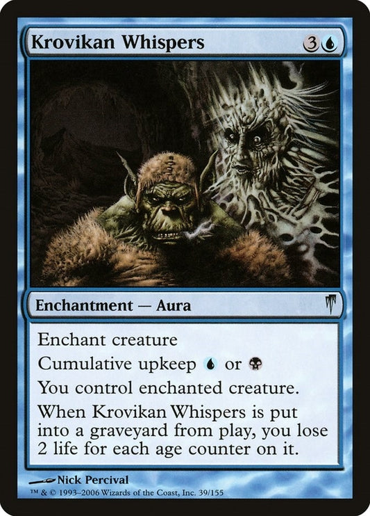 Image for Krovikan Whispers (39) (Coldsnap) - Magic: The Gathering