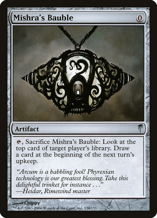 Image for Mishra's Bauble (138) (Coldsnap) - Magic: The Gathering