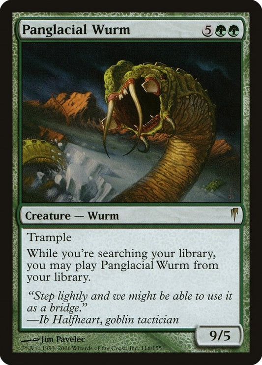 Image for Panglacial Wurm (116) (Coldsnap) - Magic: The Gathering