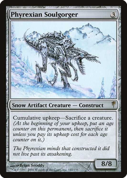 Image for Phyrexian Soulgorger (141) (Coldsnap) - Magic: The Gathering
