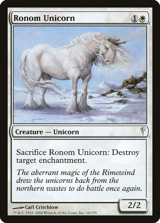 Image for Ronom Unicorn (16) (Coldsnap) - Magic: The Gathering
