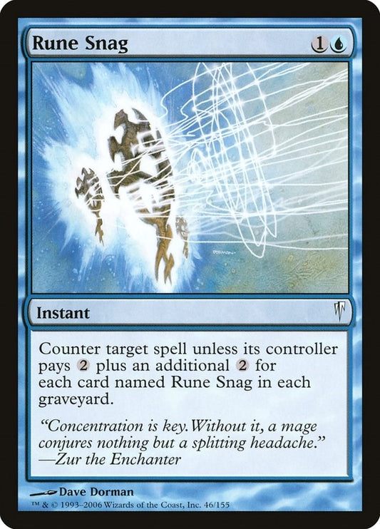 Image for Rune Snag (46) (Coldsnap) - Magic: The Gathering