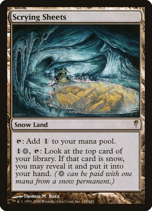 Image for Scrying Sheets (149) (Coldsnap) - Magic: The Gathering