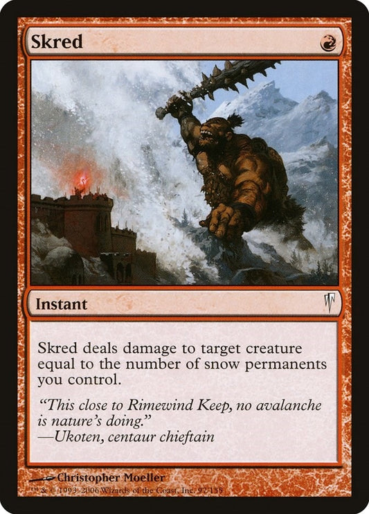 Image for Skred (97) (Coldsnap) - Magic: The Gathering
