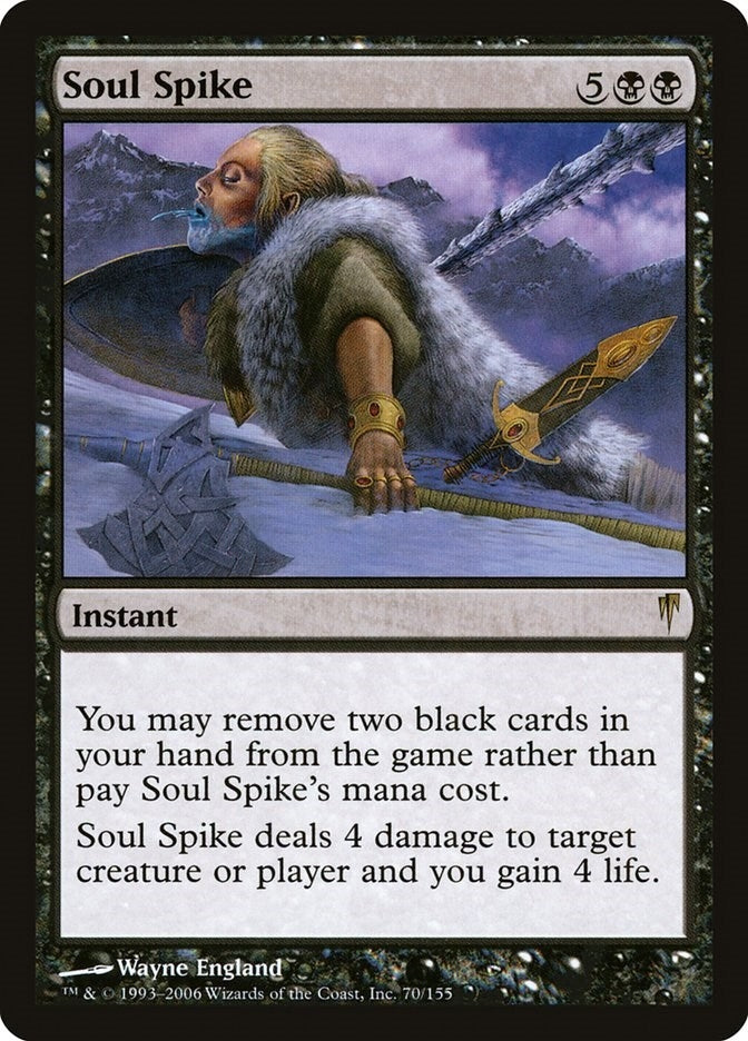 Image for Soul Spike (70) (Coldsnap) - Magic: The Gathering