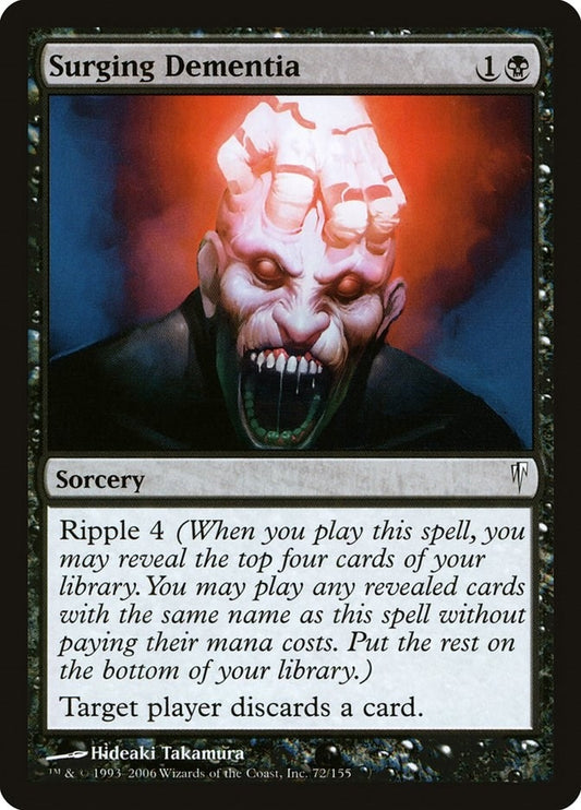 Image for Surging Dementia (72) (Coldsnap) - Magic: The Gathering