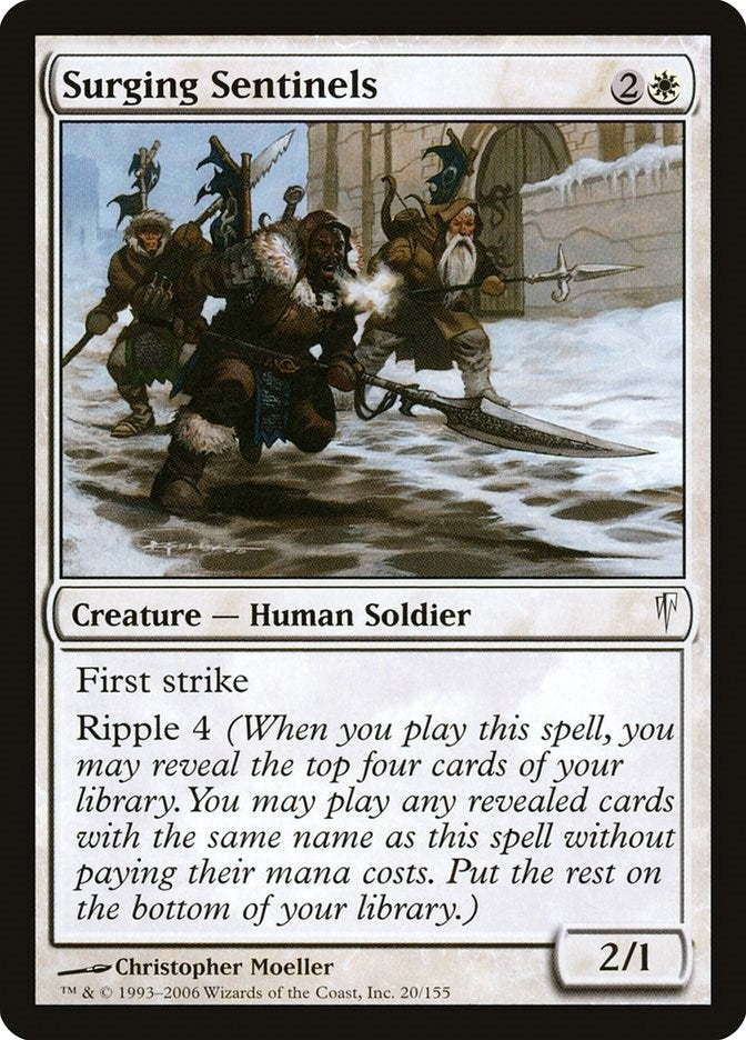 Image for Surging Sentinels (20) (Coldsnap) - Magic: The Gathering