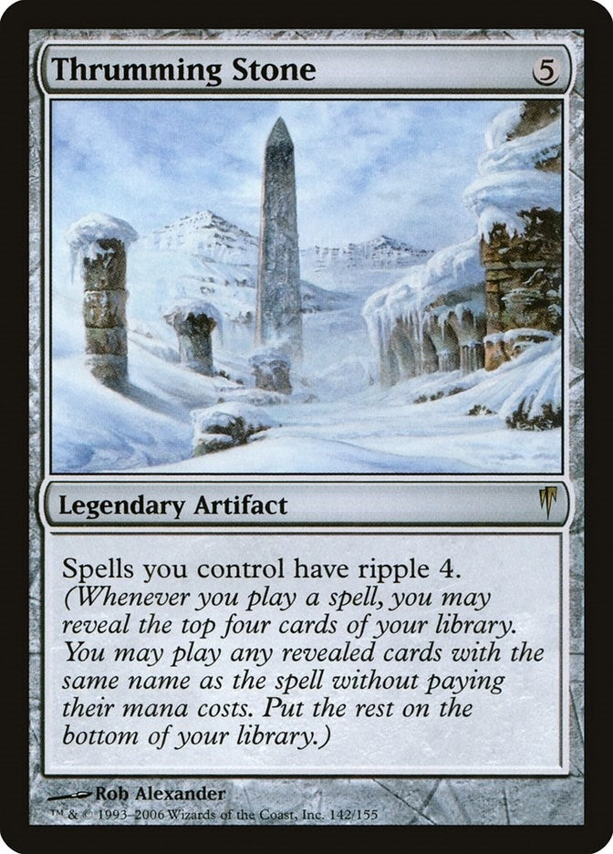 Image for Thrumming Stone (142) (Coldsnap) - Magic: The Gathering