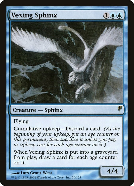 Image for Vexing Sphinx (50) (Coldsnap) - Magic: The Gathering