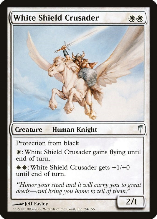 Image for White Shield Crusader (24) (Coldsnap) - Magic: The Gathering