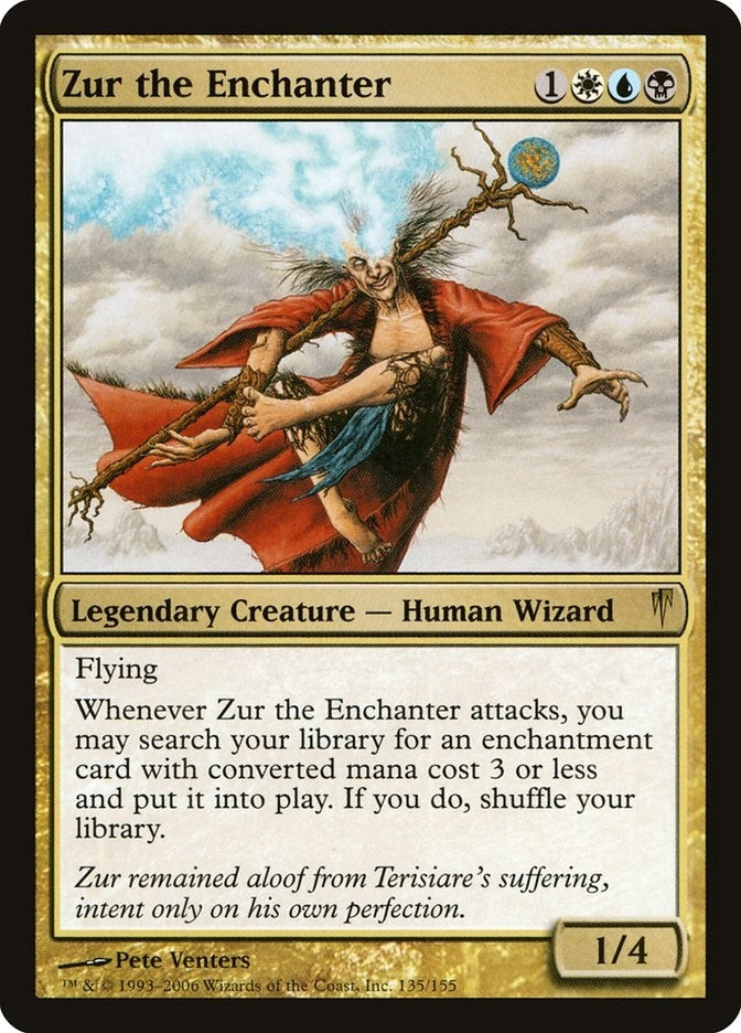 Image for Zur the Enchanter (135) (Coldsnap) - Magic: The Gathering