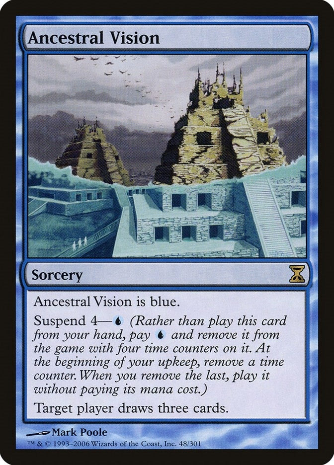 Image for Ancestral Vision (48) (Time Spiral) - Magic: The Gathering