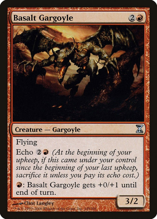 Image for Basalt Gargoyle (145) (Time Spiral) - Magic: The Gathering