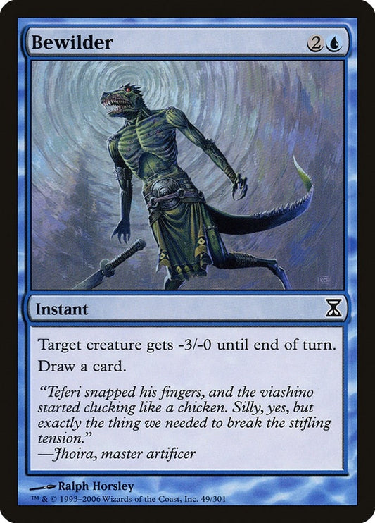 Image for Bewilder (49) (Time Spiral) - Magic: The Gathering
