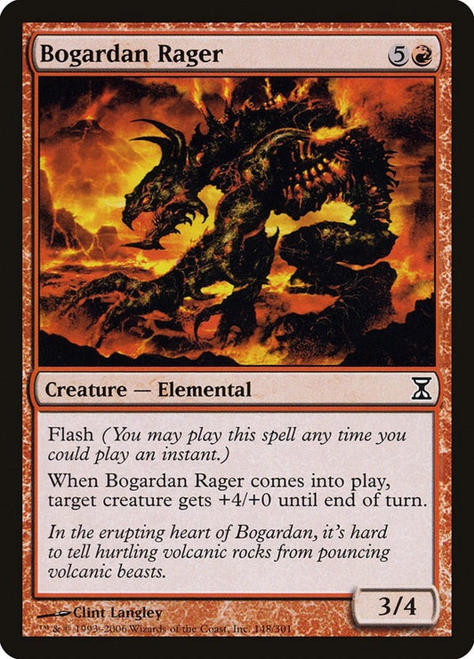 Image for Bogardan Rager (148) (Time Spiral) - Magic: The Gathering