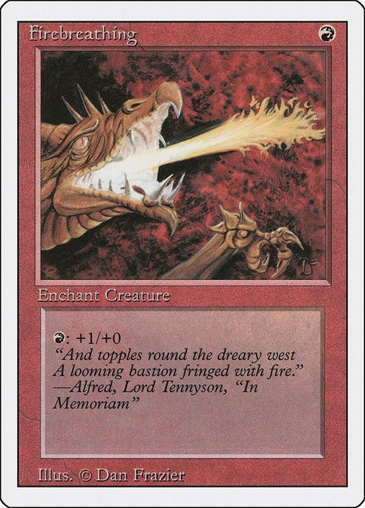 Image for Firebreathing (Revised Edition) - Magic: The Gathering