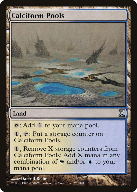 Image for Calciform Pools (270) (Time Spiral) - Magic: The Gathering